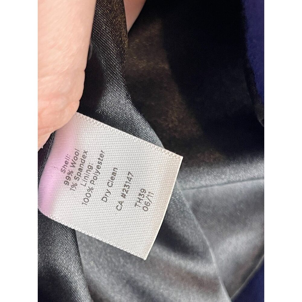 Talbots Wool Blend Single-Button Blazer Size 24w … - image 4